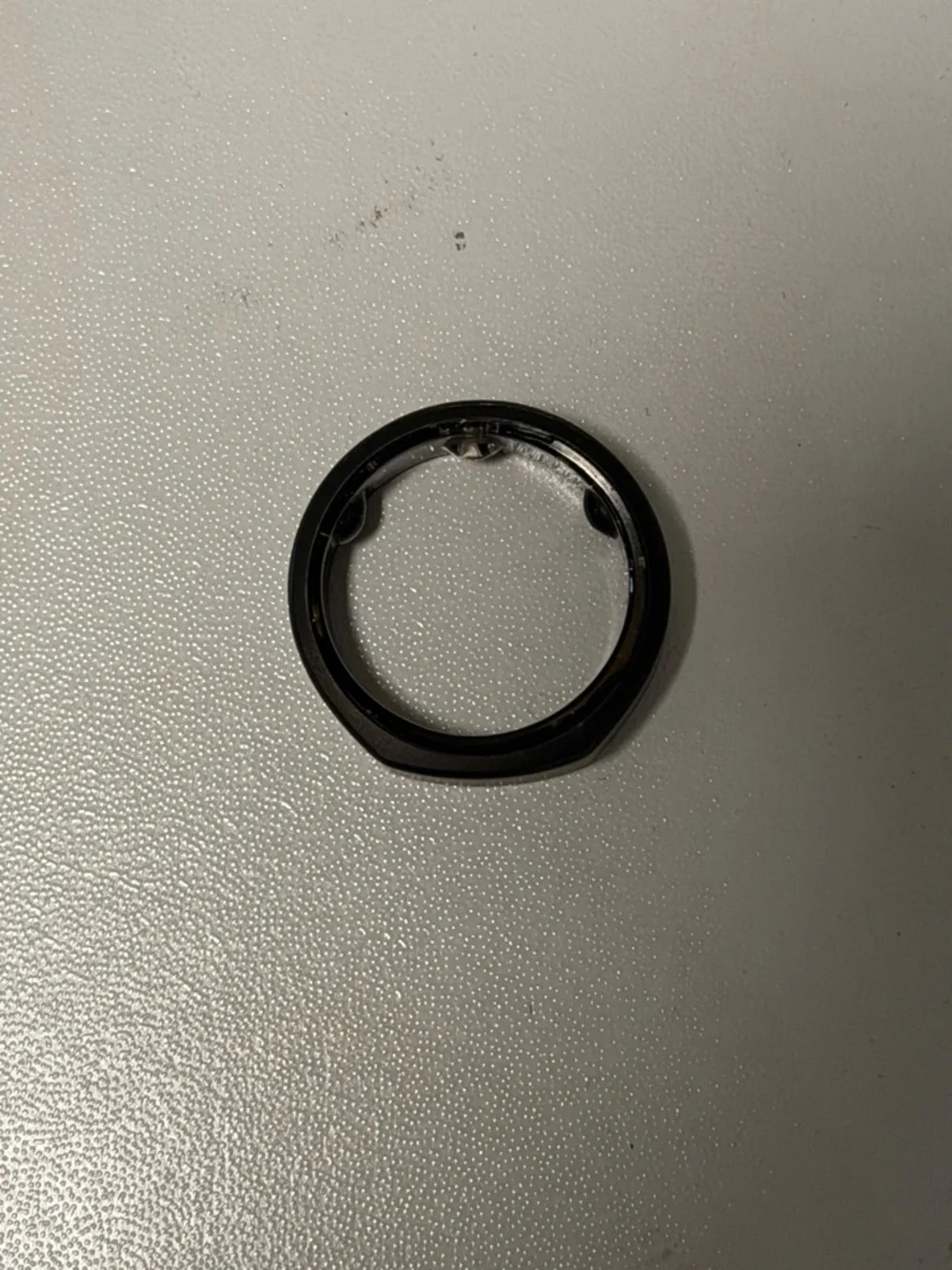 Oura Ring Gen 3 in Stealth matte black finish, size 11
